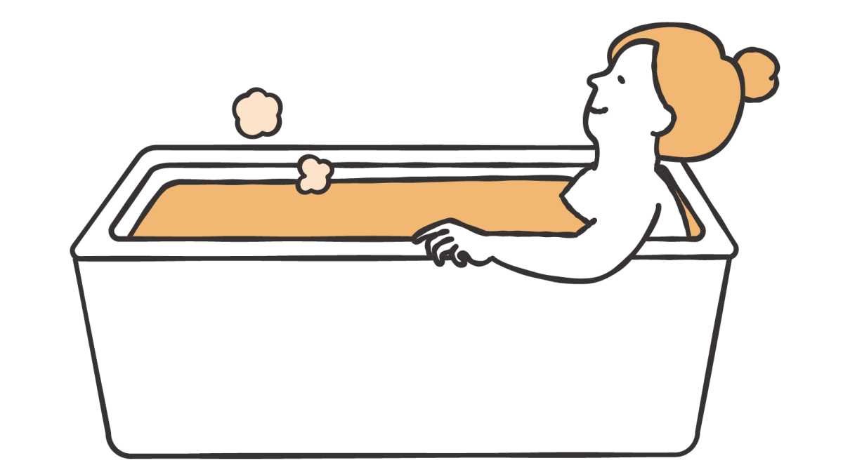 お風呂画像イラスト