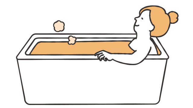 お風呂画像イラスト