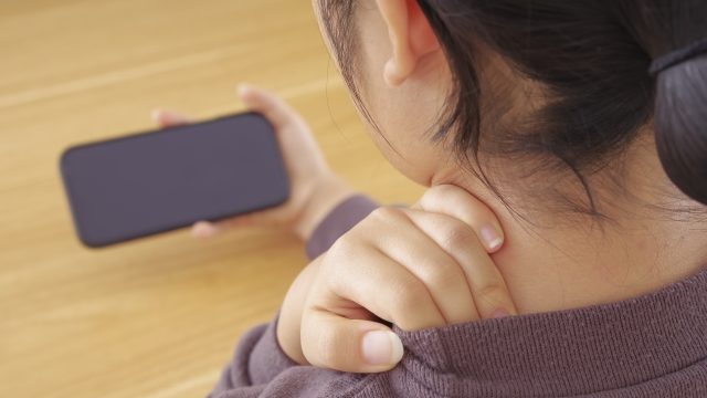 ストレートネックの画像